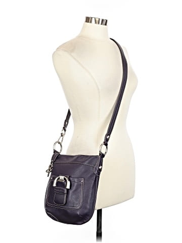 B Makowsky Leather Crossbody Bag (view 2)