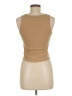 Universal Thread Tan Sleeveless T-Shirt Size M - photo 2