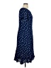 Talbots Print Blue Casual Dress Size 14 - photo 4