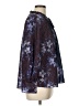 Shoshanna 100% Polyester Blue 3/4 Sleeve Blouse Size L - photo 4