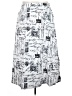 Unbranded 100% Polyester Graphic Silver Casual Skirt Size 4XL - photo 1