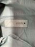 Zara Solid Blue Short Sleeve Button-Down Shirt Size 11 - 12 - photo 4