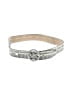 MICHAEL Michael Kors 100% Leather Silver Leather Belt Size L - photo 1