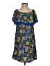 Westport 100% Rayon Print Blue Casual Dress Size XS - photo 1