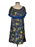Westport 100% Rayon Print Blue Casual Dress Size XS - photo 2