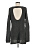 Charlotte Russe 100% Acrylic Gray Pullover Sweater Size M - photo 2