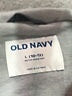 Old Navy 100% Nylon Solid Blue Windbreaker Size 10 - 12 - photo 3