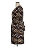 Harve Benard Print Brown Casual Dress Size 14 - photo 5