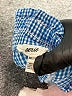 Aerie Checkered-gingham Blue Shorts Size XXS - photo 4