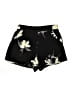 Francesca's Floral Black Shorts Size M - photo 1