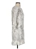 Soft Joie 100% Rayon Silver Cocktail Dress Size S - photo 4