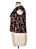 Rose + Olive 100% Rayon Black Short Sleeve Blouse Size XL - photo 5