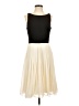 Talbots Color Block Ivory Cocktail Dress Size 6 - photo 1