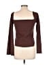 Missguided Brown 3/4 Sleeve T-Shirt Size 12 - photo 2