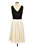 Talbots Color Block Ivory Cocktail Dress Size 6 - photo 2