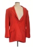 Tanner 100% Silk Red Silk Blazer Size 12 - photo 1