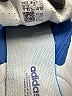 Adidas 100% Leather Blue Sneakers Size 7 - photo 3