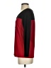 Claudia Richard Color Block Red Long Sleeve Blouse Size S - photo 5