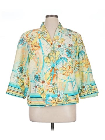 Nancy Bolen City Girl Silk Blazer (view 1)