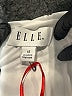 Elle 100% Polyester Print Silver Casual Dress Size XS - photo 7