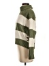 Pink Republic 100% Polyester Stripes Green Turtleneck Sweater Size S - photo 5