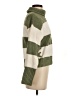 Pink Republic 100% Polyester Stripes Green Turtleneck Sweater Size S - photo 4