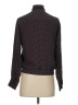 Theory 100% Silk Polka Dots Burgundy Track Jacket Size P (petite) - photo 2