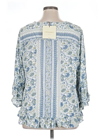 Cynthia Rowley TJX 3/4 Sleeve Blouse (view 2)
