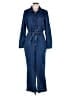 Point Sur 100% Cotton Blue Jumpsuit Size 16 - photo 1
