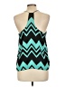 Nymphe Teal Sleeveless Blouse Size L - photo 2