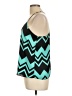 Nymphe Teal Sleeveless Blouse Size L - photo 5