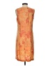 Sigrid Olsen Tropical Orange Casual Dress Size 4 - photo 2