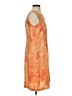 Sigrid Olsen Tropical Orange Casual Dress Size 4 - photo 4