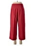 Express Solid Red Casual Pants Size 8 Petite - photo 2