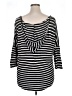 Torrid Black 3/4 Sleeve Top Size 1X Plus (1) - photo 2