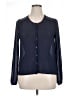 Charlotte Russe 100% Polyester Blue Long Sleeve Blouse Size XL - photo 1