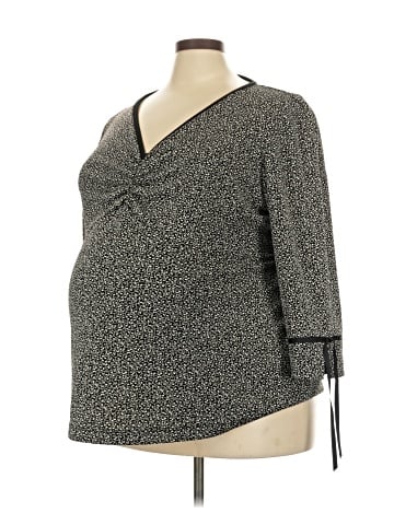 Motherhood 3/4 Sleeve Blouse (view 1)