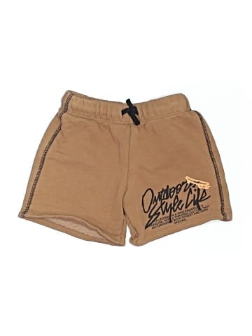 Zara Khaki Shorts (view 1)