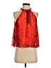Alice + Olivia 100% Polyester Red Sleeveless Blouse Size XS - photo 1