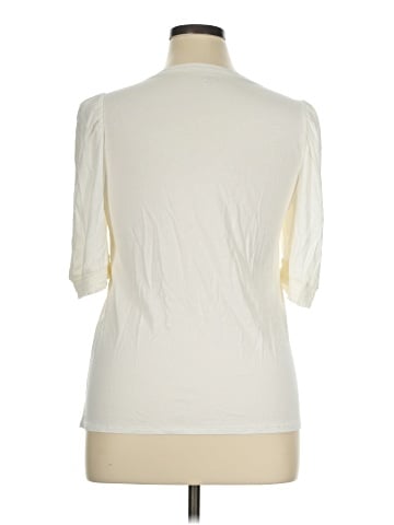 Ann Taylor LOFT Outlet 3/4 Sleeve T-Shirt (view 2)