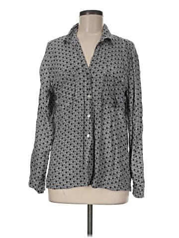 Just Living Long Sleeve Blouse (view 1)