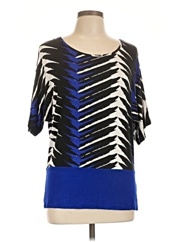 Cable & Gauge Short Sleeve Blouse (view 1)