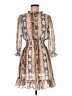 Maje Animal Print Tan Casual Dress Size Med (2) - photo 1