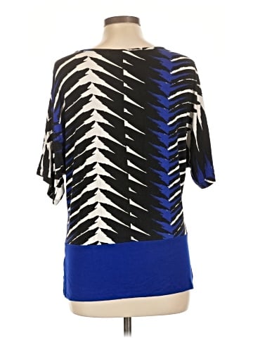 Cable & Gauge Short Sleeve Blouse (view 2)