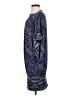 BCBGMAXAZRIA Graphic Blue Cocktail Dress Size S - photo 5