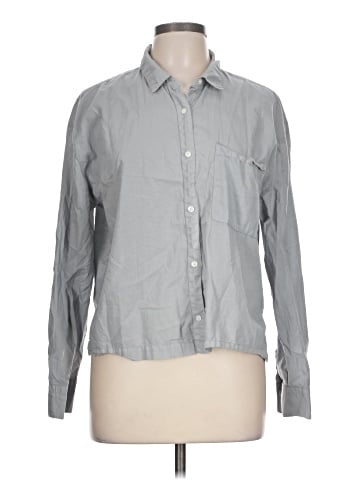 James Perse Long Sleeve Button-Down Shirt (view 1)