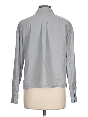 James Perse Long Sleeve Button-Down Shirt (view 2)