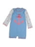 Hatley Blue Long Sleeve Onesie Size 18-24 mo - photo 1