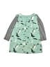 Tea 100% Cotton Green Dress Size 3 - photo 2