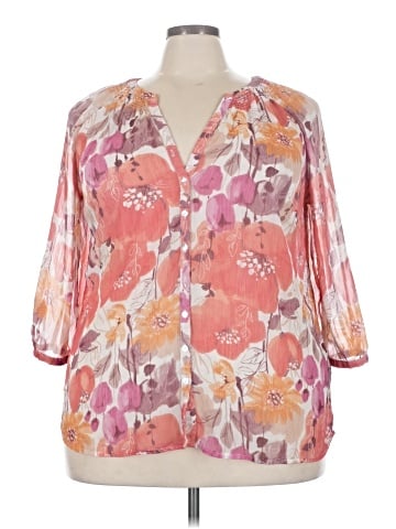 Avenue 3/4 Sleeve Blouse (view 1)